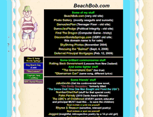 Tablet Screenshot of beachbob.com